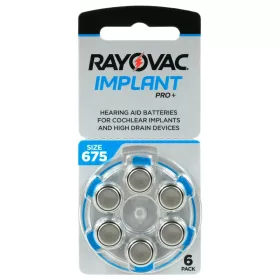 Rayovac Implant Pro hallókészülék elem PR44