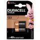 Duracell lítium elem CR123