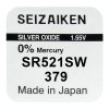 379 Seiziken Seiko (SR521SW) gombelem