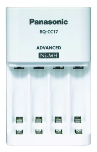Panasonic Eneloop BQ-CC17 töltő – 4 db Eneloop AA 2000 mAh akkumulátorral