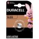 Duracell 3V lítium elem CR1620