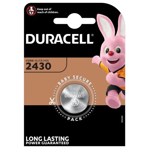 CR2430 Duracell elem DL2430