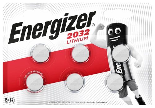 CR2032 6BL Energizer elem