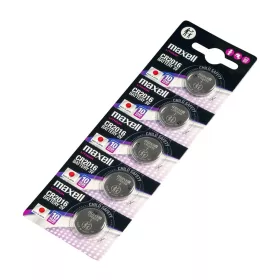 CR2016 Maxell lítium elem, 5 db