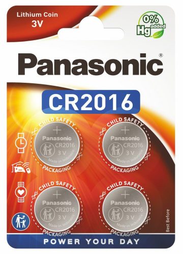 CR2016 Panasonic elem