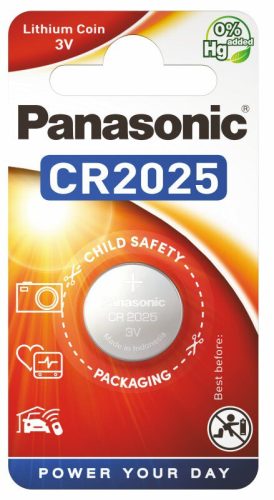 CR2025 Panasonic elem