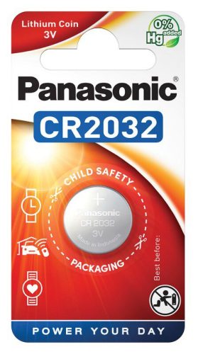 CR2032 Panasonic elem