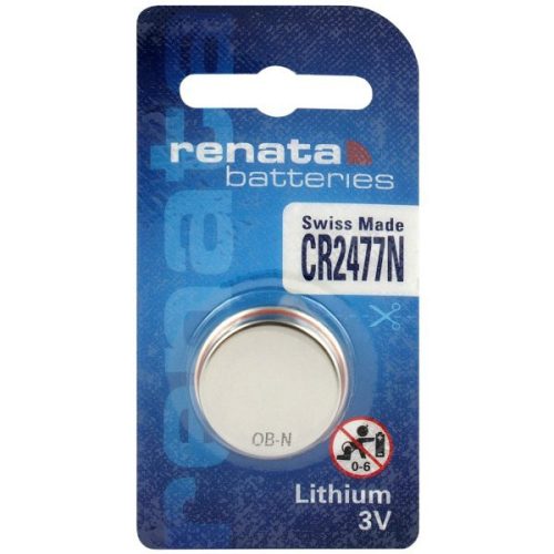 Renata líthium elem CR2477