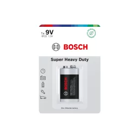 Bosch Super Heavy Duty 9V 1db.-os bliszter