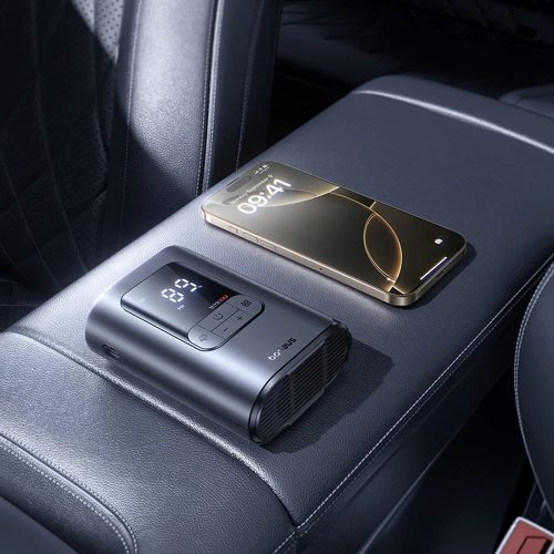 Baseus  Mini hordozható autós kerékpáros kompresszor 