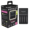 Panasonic Eneloop akkumulátor töltő BQ-CC55 4 x R6/AA Eneloop PRO 2500mAh akku