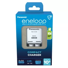 Eneloop BQ-CC50  2 x R6/AA Eneloop 2000mAh akkumulator