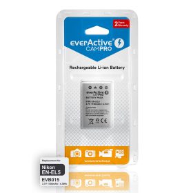 everActive CamPro akkumulátor Nikon EN-EL5-höz