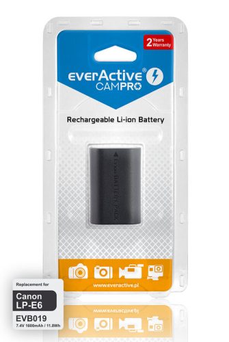 EverActive CamPro Canon LP-E6