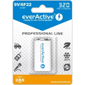 EverActive 9V akkumulátor 9V