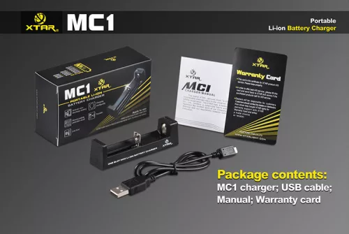 Akkumulátor töltő XTAR MC1