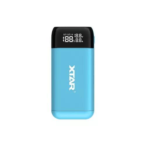 Xtar PBS2 Powerbank töltő kék