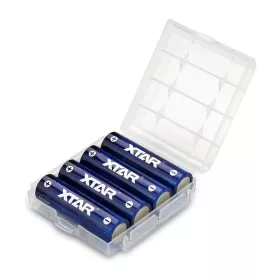   Xtar R6/AA 1,5 V Li-ion 2500 mAh akkumulátor 4db. + tároló doboz