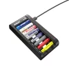 XTAR L8 8 csatornás AA / AAA akkumulátor töltő (1,5V Li-ion és 1,2V Ni-MH)