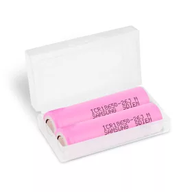 18650 Li-ion Samsung INR18650-26J 2600mAh  tárolódobozban