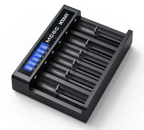 Xtar MC6C Li-ion akkumulátor töltő
