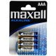 Maxell alkali elem AAA