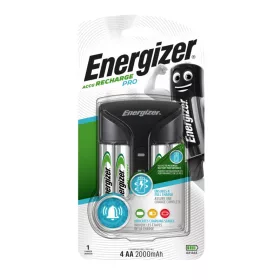 Energizer Pro töltő + 4 x AA 2000 mAh akkumulátor