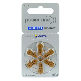 Power One Varta 312 hallókészülék elem PR41