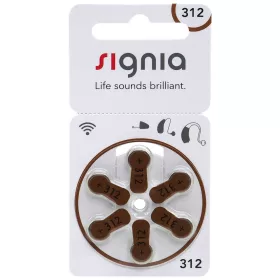 Signia hallókészülék elem PR41