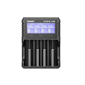 XTAR VX4 v2 univerzális akkumulátortöltő négy csatornával